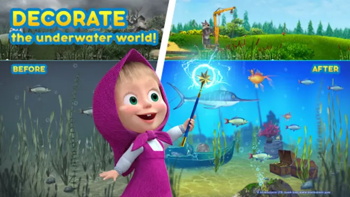 Underwater Fairy Tale android App screenshot 1